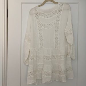 Amaryllis white dress, small